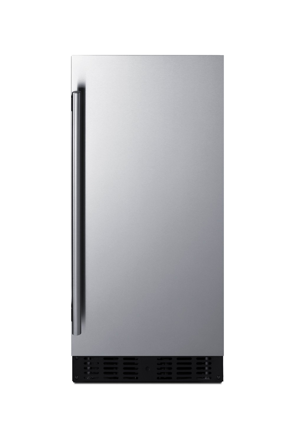 Summit 15" All-Refrigerator For Built-In Or Freestanding Use With Stainless Steel Exterior, Locking, Digital Thermostat, Freezerless Refrigerator
