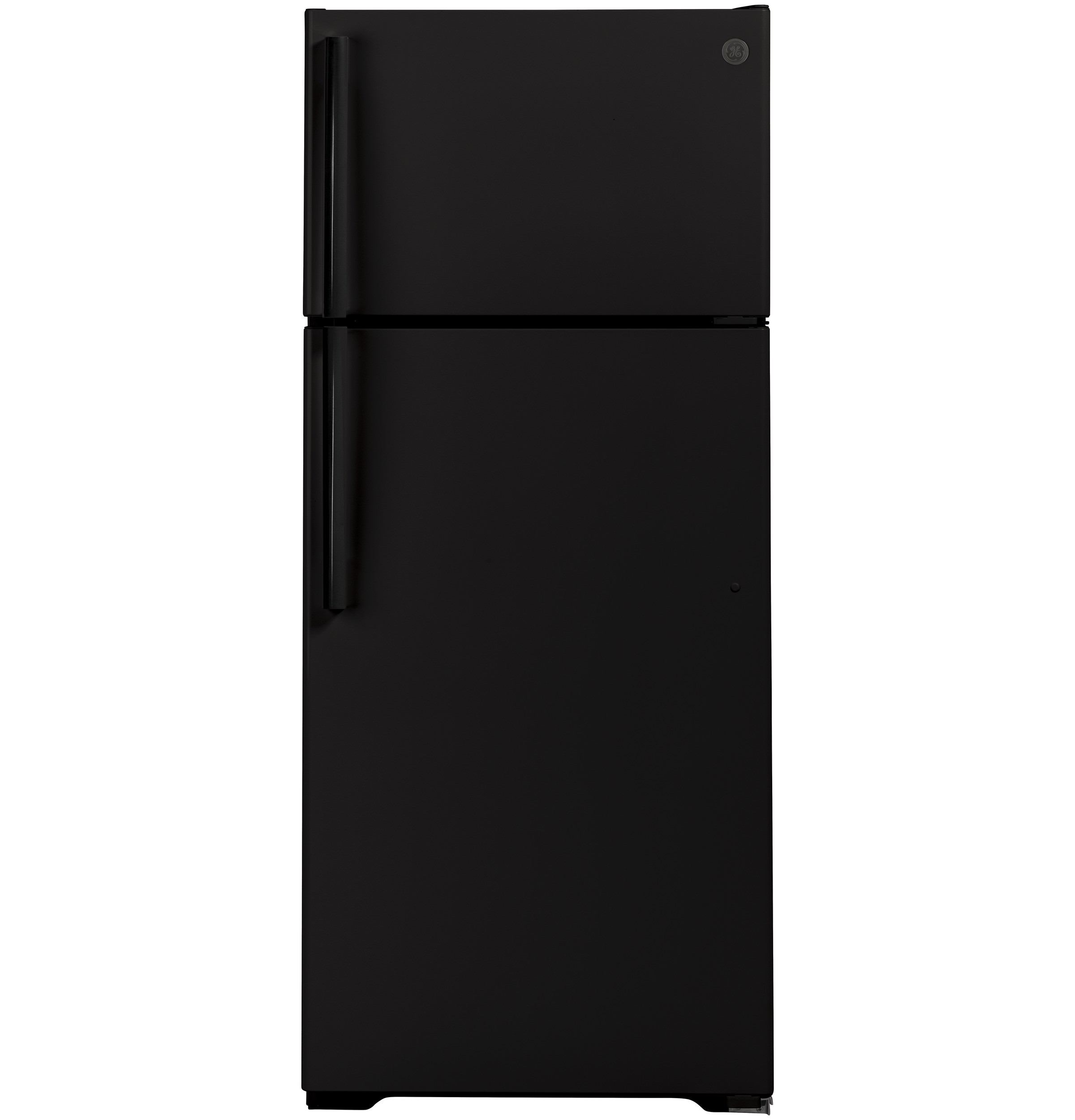 GE® 17.5 Cu. Ft. Top-Freezer Refrigerator; Black