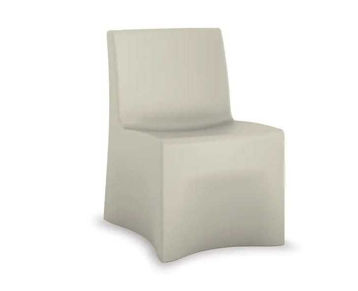 Vesta Guest Armless Chair -Finish: Sand
