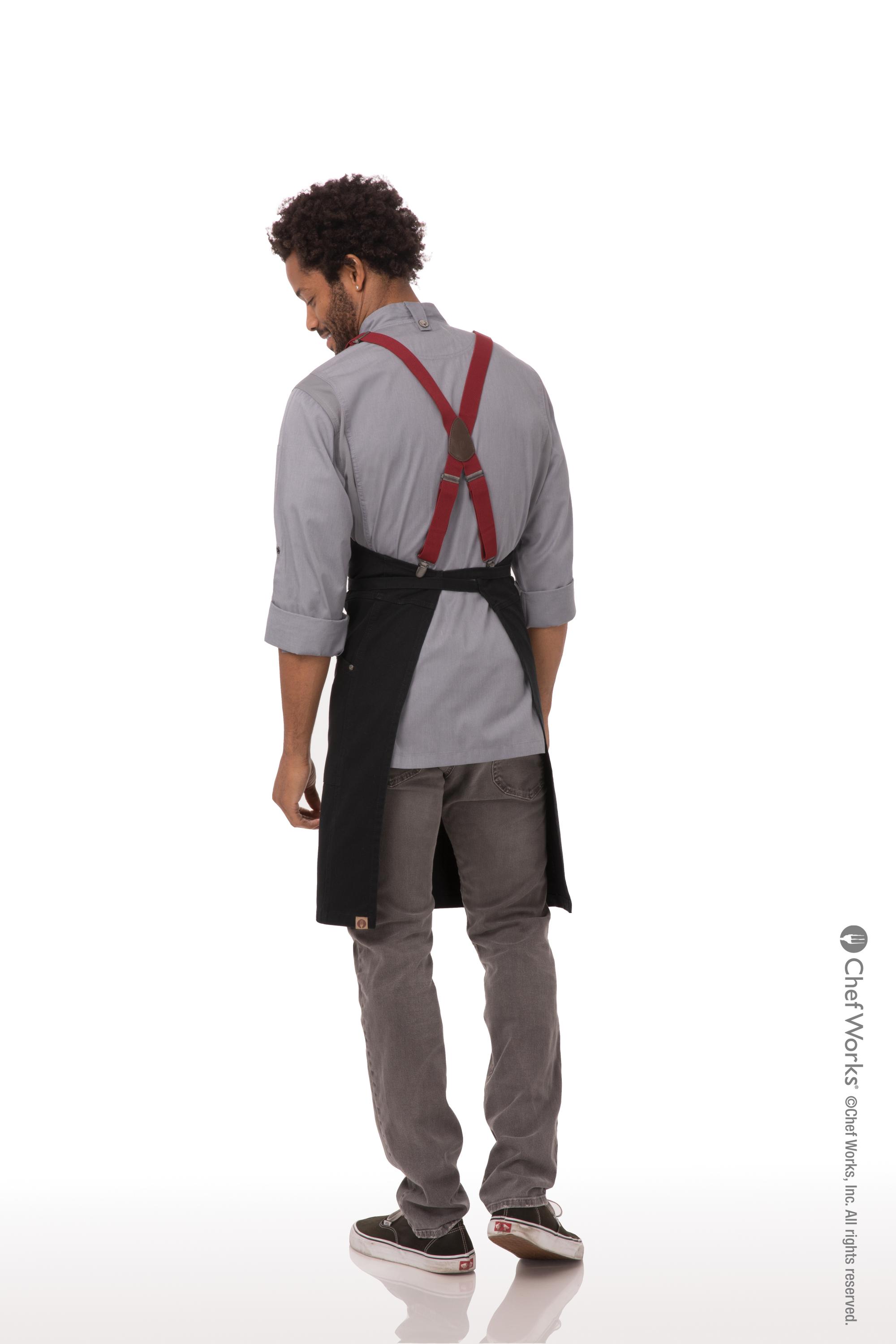 Berkeley Wine Bib Apron Suspenders