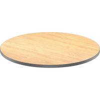 Laminate Tabletop with T-Mold Vinyl Edge, 30" Round