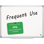 MasterVision® Earth Gold Ultra Magnetic Dry Erase Boards, 48 x 72 White, Aluminum Frame