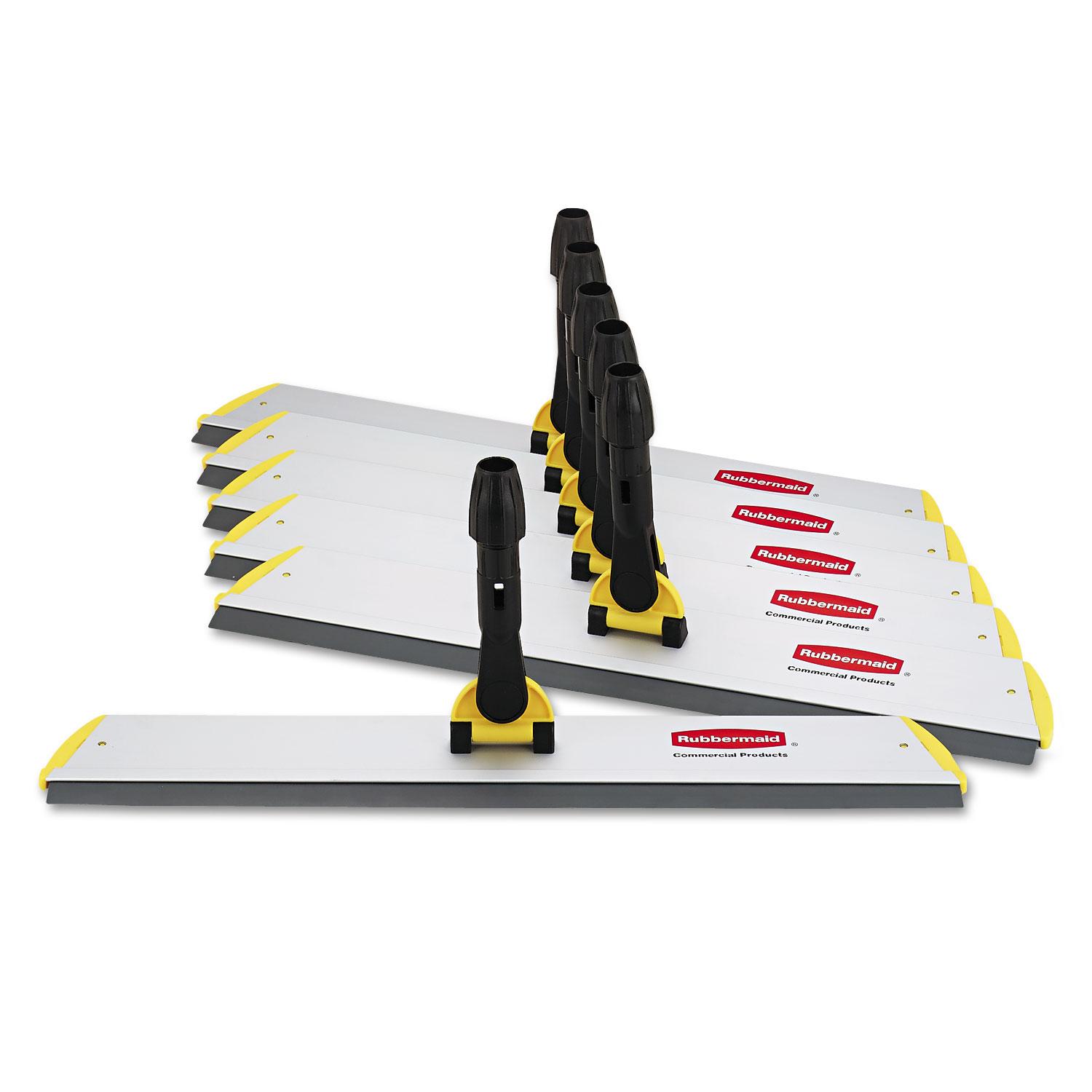 Rubbermaid HYGEN Microfiber Quick-Connect Mop Frame, S-Frame, Squeegee, 24"W