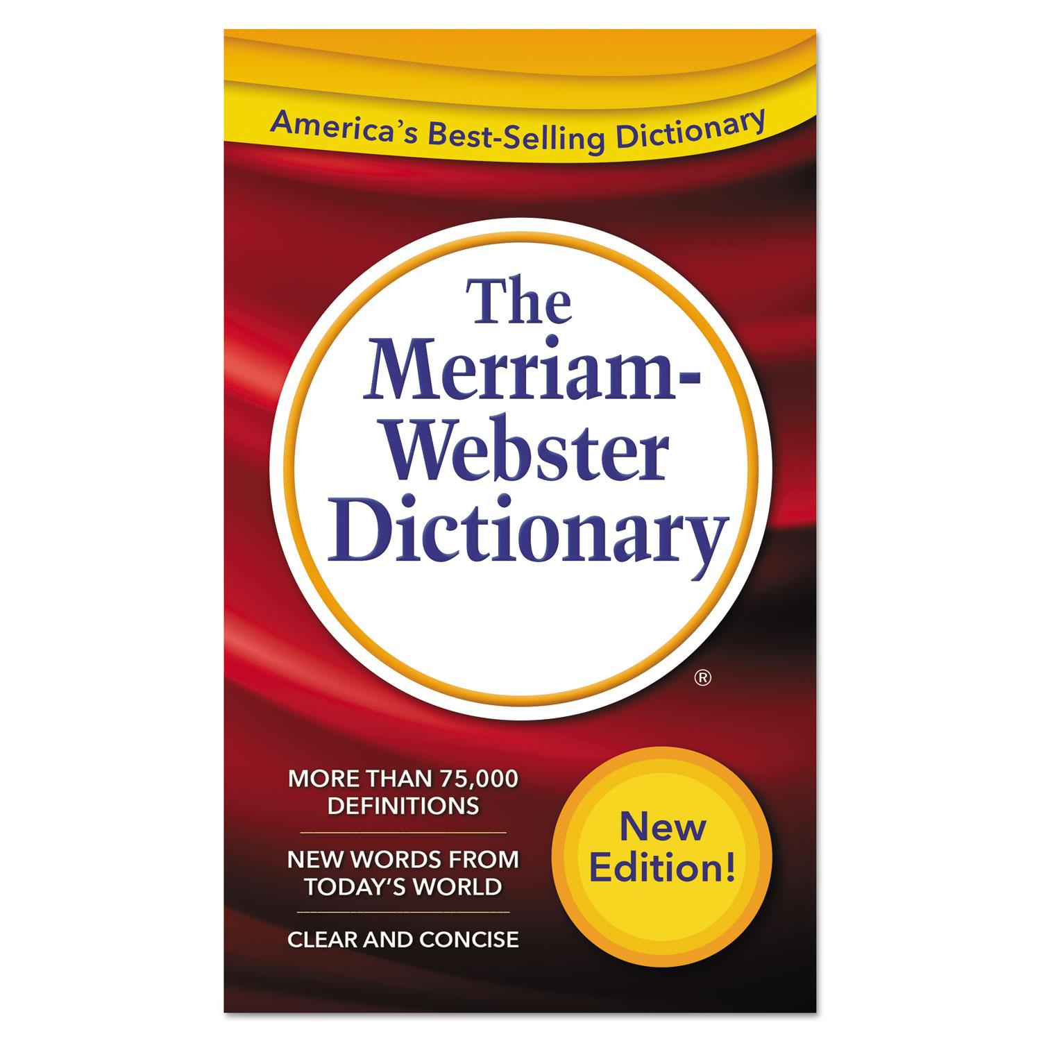 Merriam Webster® The Merriam-Webster Dictionary, 11th Edition, Paperback, 960 Pages