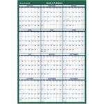 Vertical Erasable Wall Planner, 24 x 36, 2019