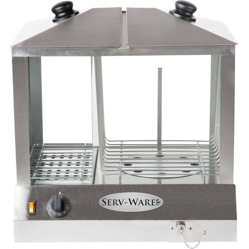 Serv-Ware - Electric Cooking - Hot Dog Steamer 100 Hot Dogs/48 Buns ...