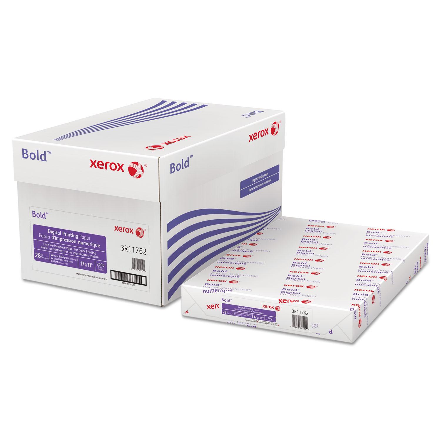xerox™ Bold Digital Printing Paper, 11 x 17, White, 500 Sheets/RM