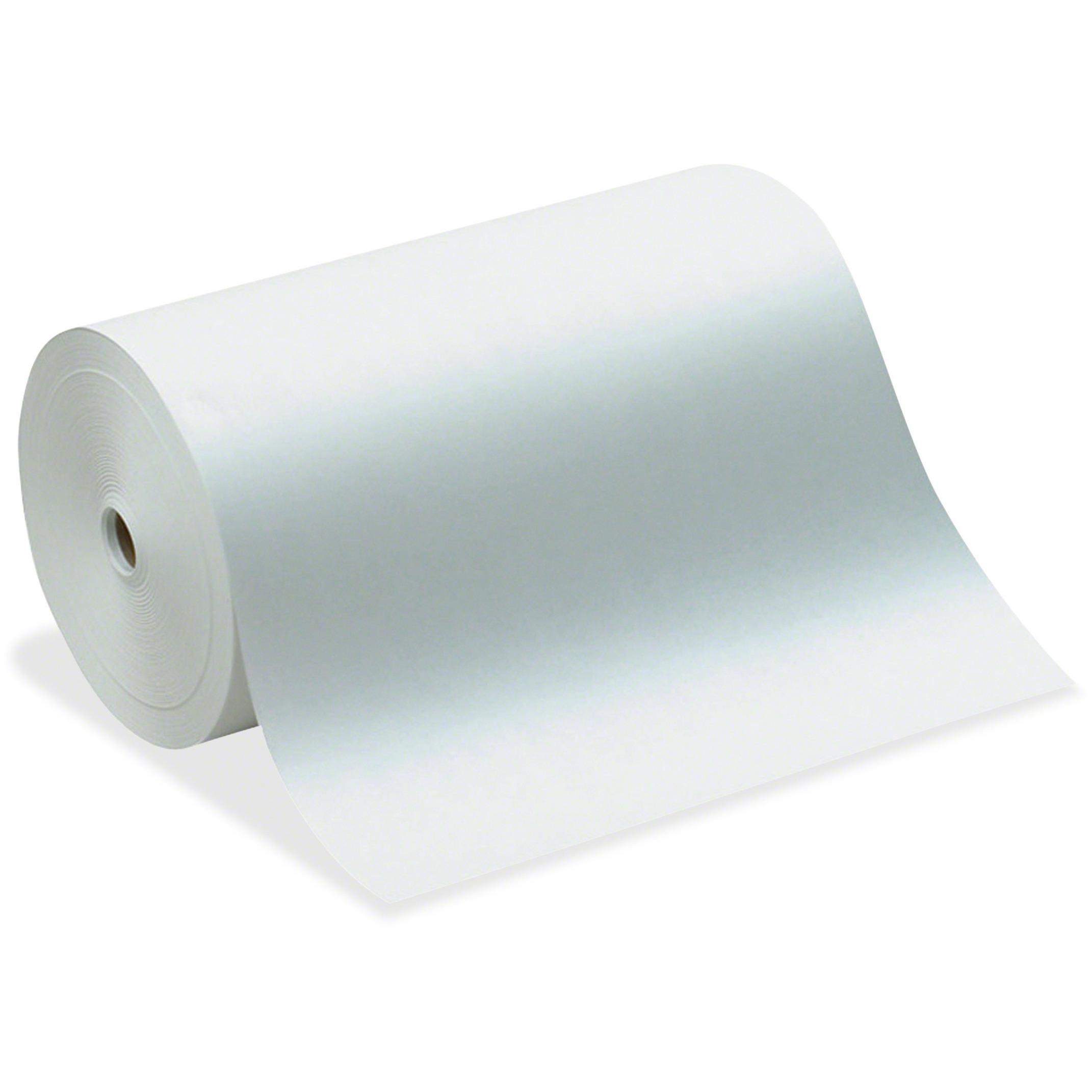Kraft Paper Roll, 40lb, 18"x1000ft, White