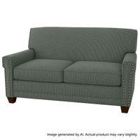 Quick-Ship Porterville Loveseat with Preferred Seat Deck in Crypton Fabric