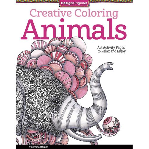 Download Adult Coloring Book Creative Coloring Animals 8vb26 Direct Supply