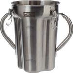 Replacement Waring 1 Gallon Stainless Steel Blender Jar, 2 Handle