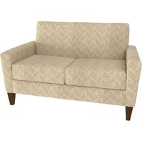 Quick-Ship Arlington Heights Loveseat with Preferred Seat Deck in Crypton Fabric