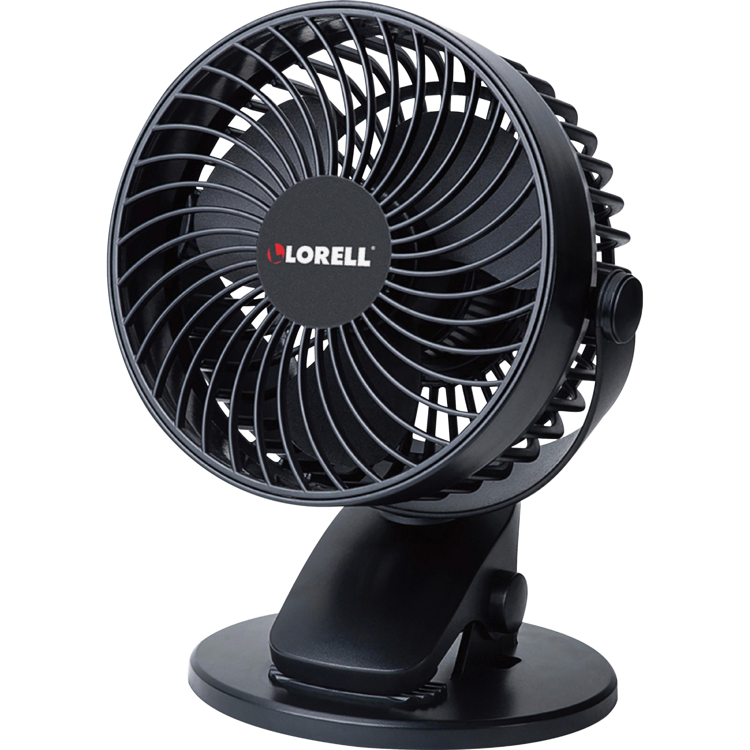 Lorell USB Personal Fan, Black