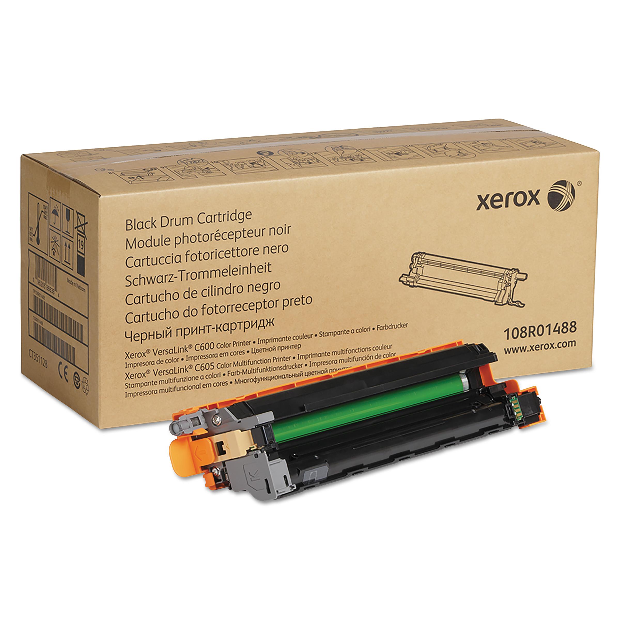Xerox® 108R01488 Drum Unit, 40000 Page-Yield, Black