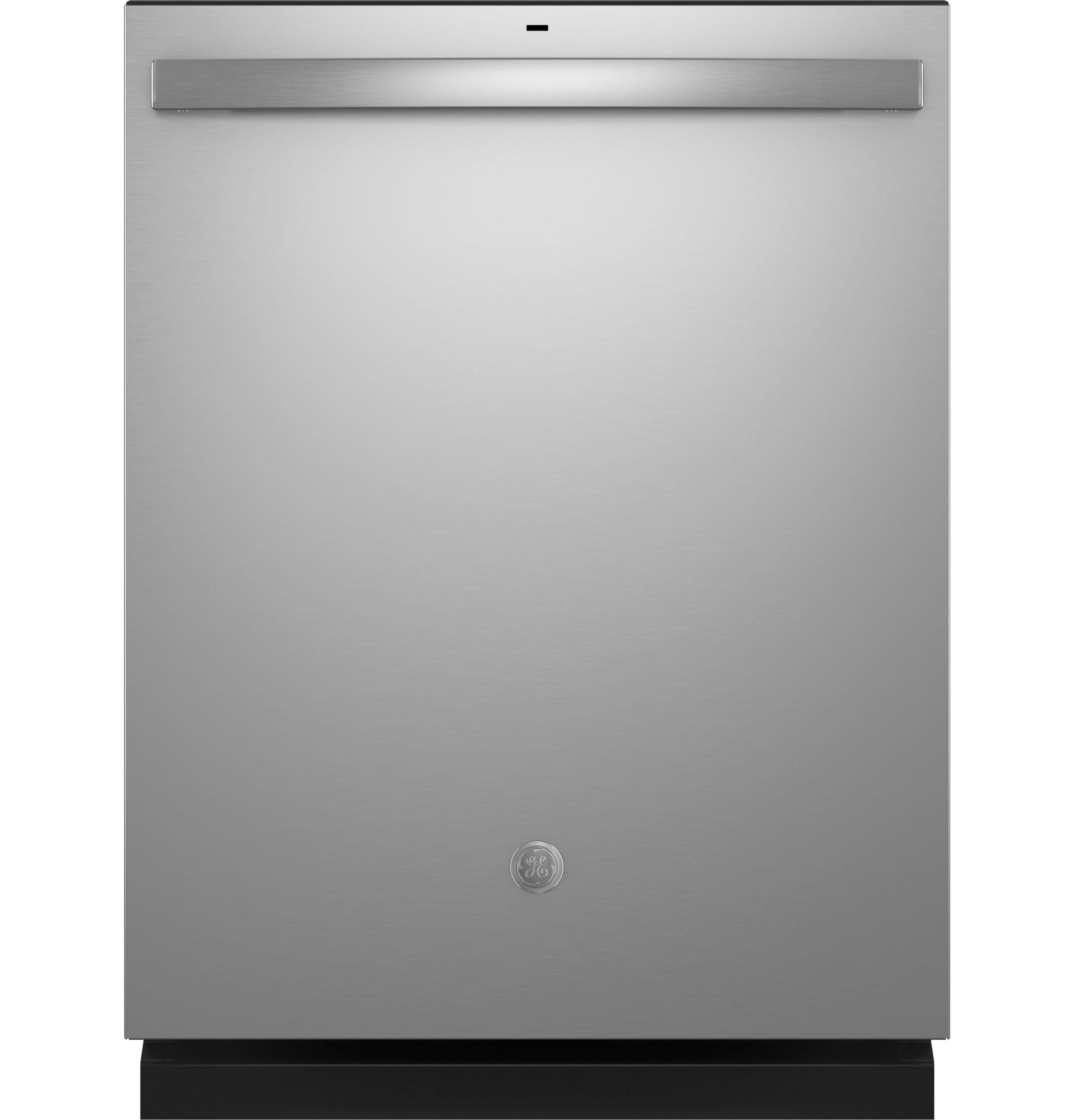 GE® Top Control with Plastic Interior Dishwasher with Sanitize Cycle & Dry Boost, Fingerprint-Resistant Stainless Steel