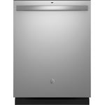 GE® Top Control with Plastic Interior Dishwasher with Sanitize Cycle & Dry Boost, Fingerprint-Resistant Stainless Steel
