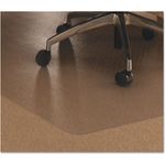 Cleartex Ultimat Polycarbonate Chair Mat for Low/Medium Pile Carpet, 48 x 53