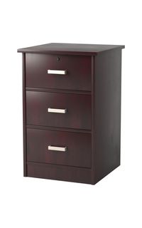 Cavallino 3-Drawer Bedside Cabinet with Lock