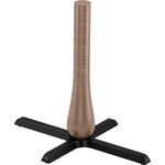 Maxwell Thomas® Essential Series Athens Table Base, for 60" Round, 36" or 42" Square-to-Round Tops - Base Finish: Walnut Maple