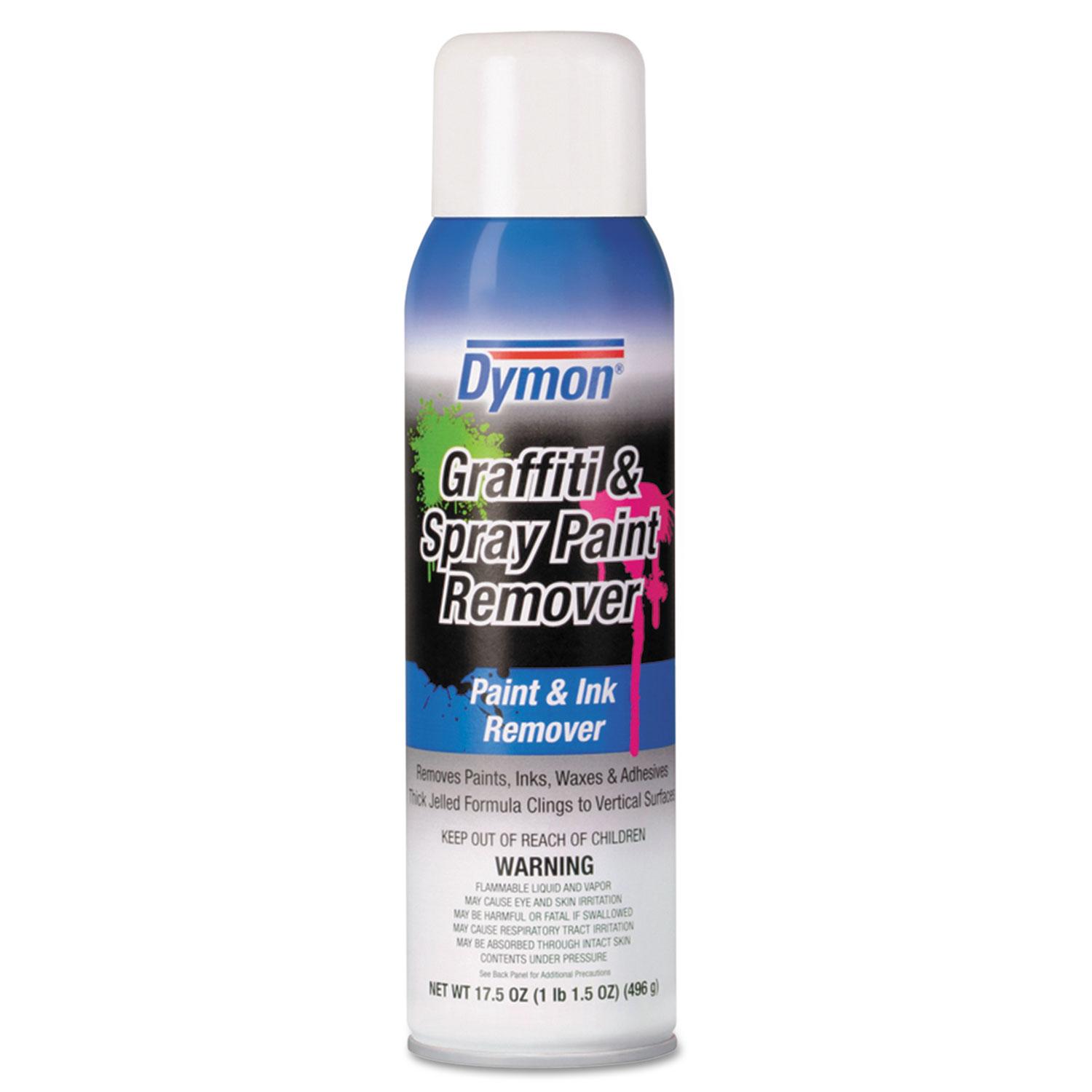 Dymon® Graffiti/Paint Remover, Jelled Formula, 17.5oz Aerosol