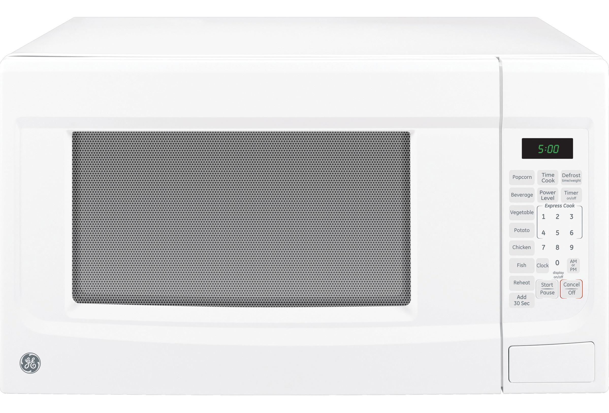 GE® 1.4 Cu. Ft. Countertop Microwave - Appliance Color: White