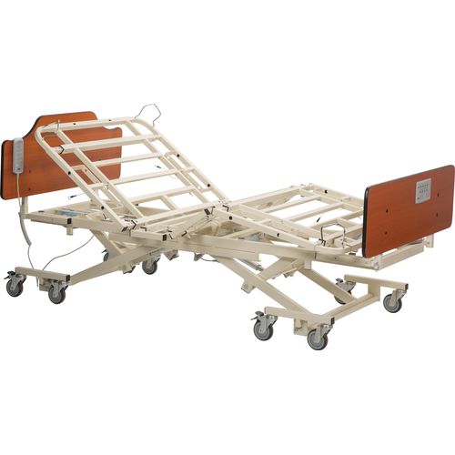 Medacure Adjustable Height Bariatric Hospital Bed and Built in