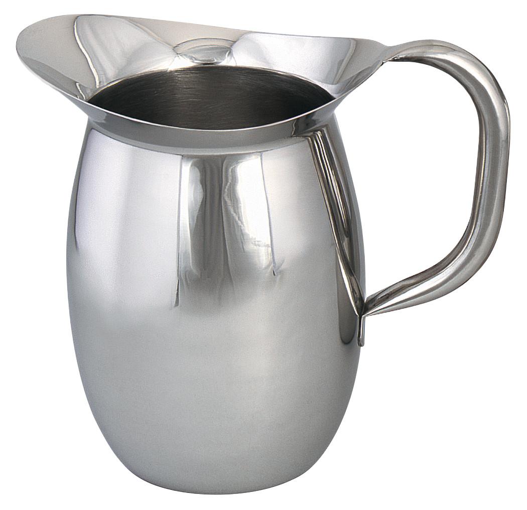 Stainless Steel Bell-Shaped Pitcher, 100 oz. (4KH88) | Direct Supply