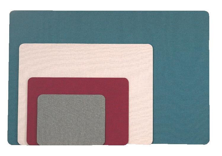 Unframed Fabric-Covered Bulletin Board, 24" x 18" - Board Color: Dark Spruce