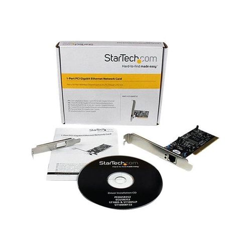 Startech Com 1 Port Pci 10 100 1000 32 Bit Gigabit Ethernet Network Adapter Card Network Adapter 22y92 Direct Supply