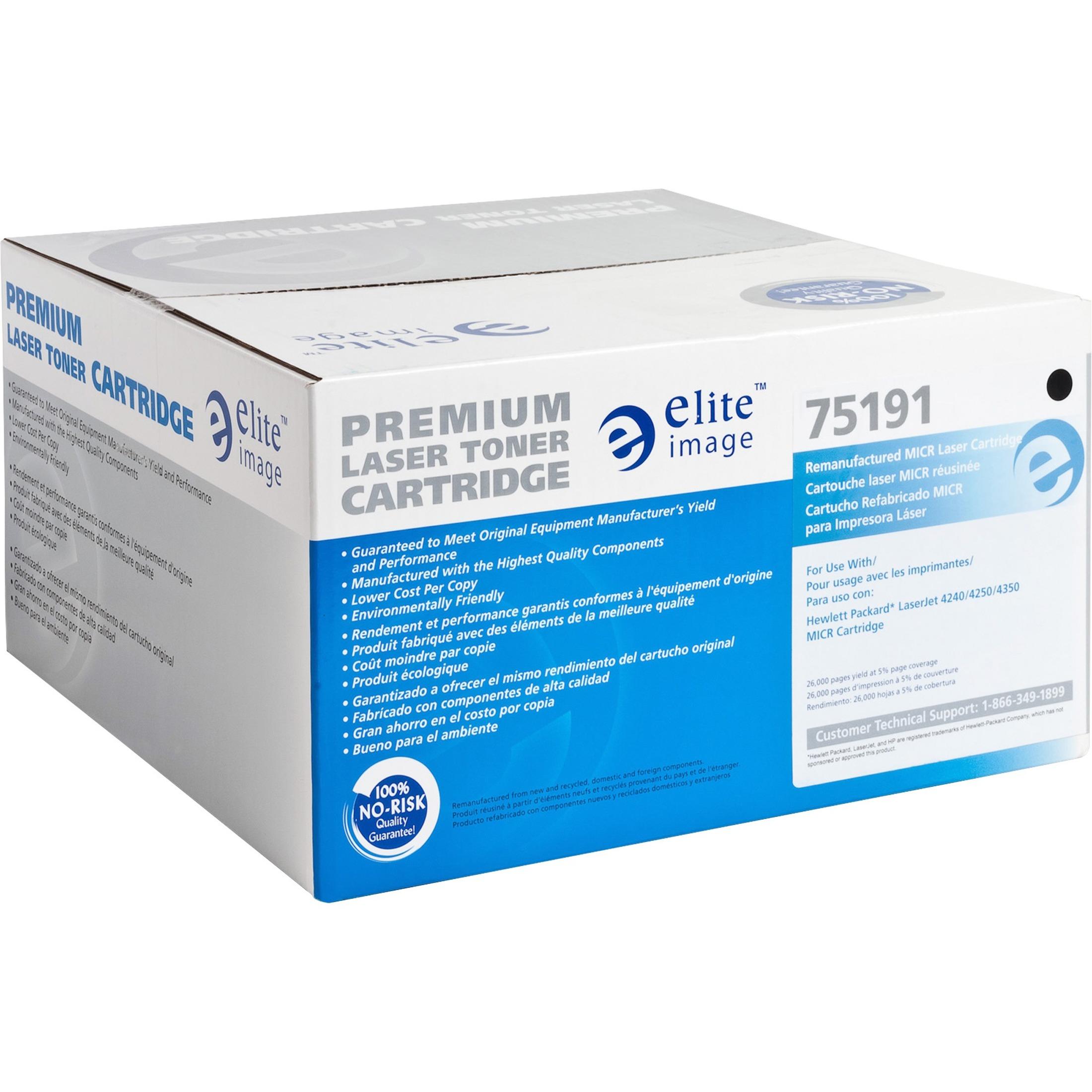 Micr Toner Cartridge, 20000 Page Yield, Black