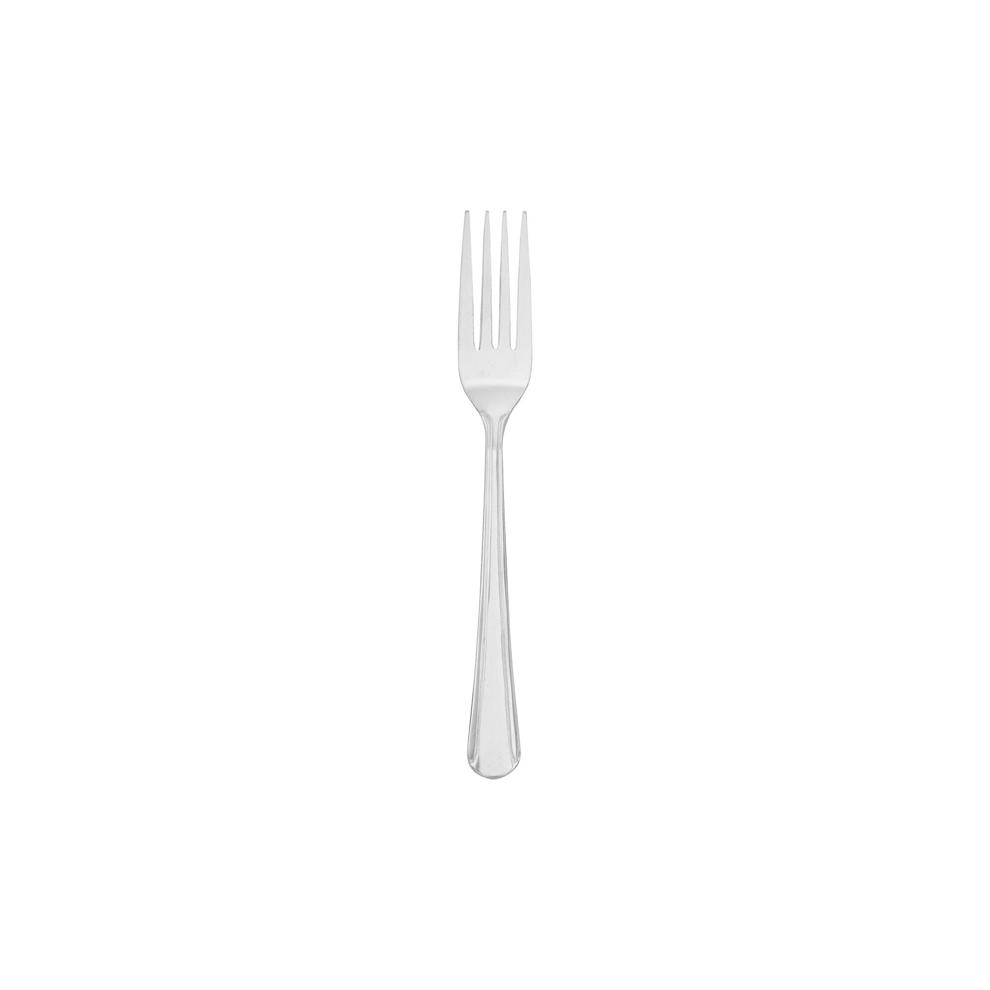 Dinner Fork, 7-1/4", 18/0 Stainless Steel, Mirror Polish, Case of 24, Pattern: Dominion Heavy, Brand: Walco
