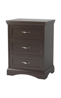 Ridgeland 3-Drawer Bedside Cabinet