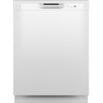GE® Dishwasher with Front Controls, White