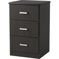 Quick-Ship Williamsburg 3 Drawer Bedside Cabinet