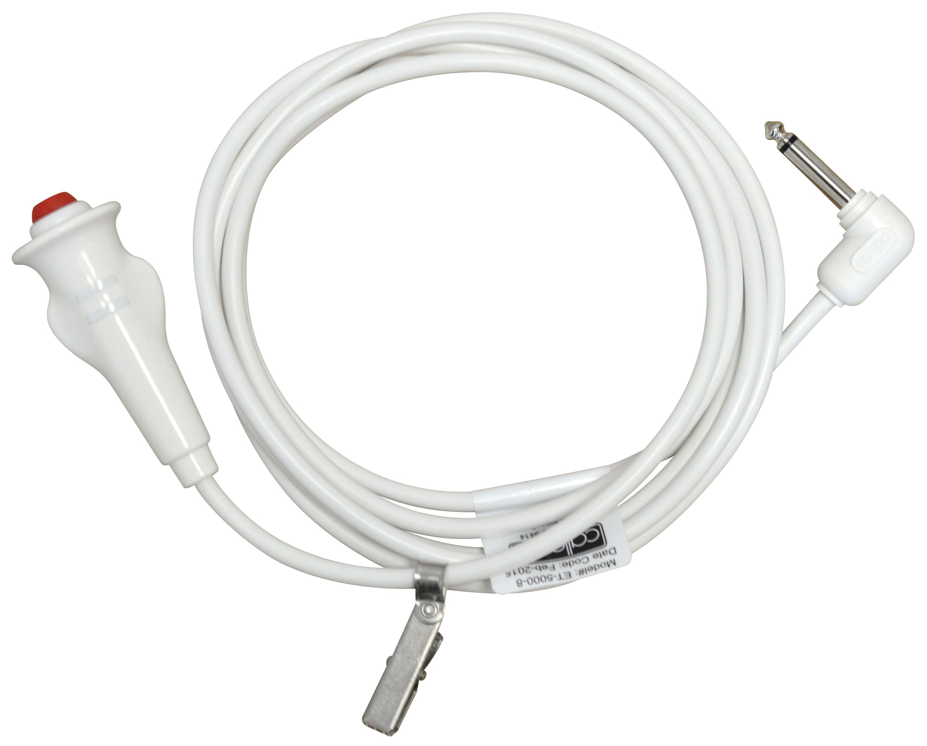 Single Momentary 10' EasyGrip Nurse Call Cord with ¼