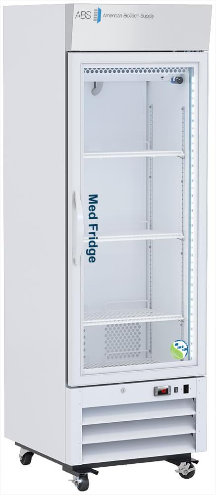 16 Cu. Ft. Standard Pharmacy Upright Refrigerator, Glass door,  Certified to NSF/ANSI 456