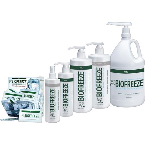 Biofreeze Pro Pain Reliever, 1 Gallon, Pump (90440)
