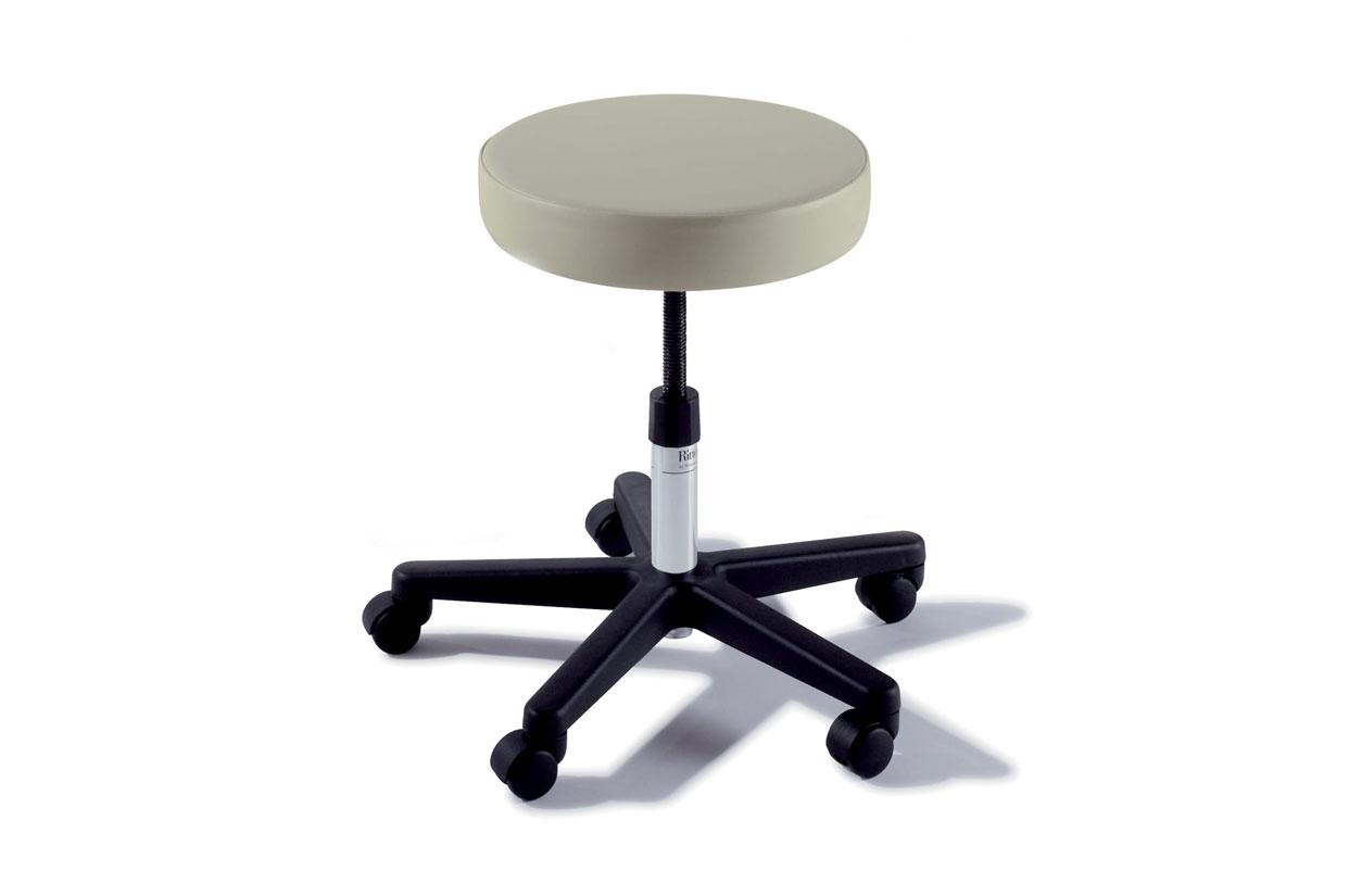 Pneumatic Therapy Stool, Light Gray (74R64) | Direct Supply