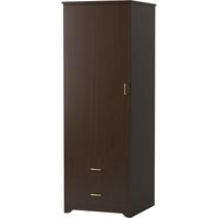 Plymouth 1-Door/2-Drawer Wardrobe