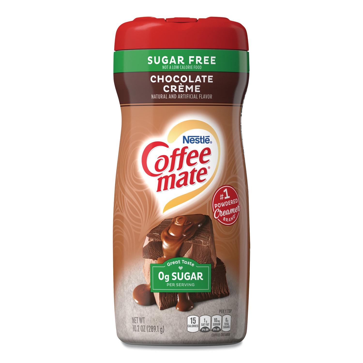 Coffee mate® Sugar Free Creamy Chocolate Flavor Powdered Creamer, 10.2 oz