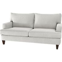Quick-Ship Macon Apartment-Size Sofa with Preferred Seat Deck in Dual Fabric