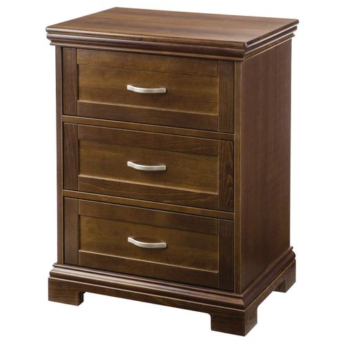 Maxwell Thomas Ridgeland 3 Drawer Bedside Cabinet Rectangular