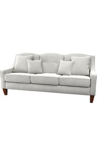 Quick-Ship Greenberg Sofa, Preferred Seat Deck, Vinyl