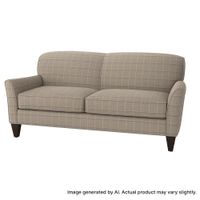 Quick-Ship Lubbock Apartment-Size Sofa with Preferred Seat Deck in Crypton Fabric