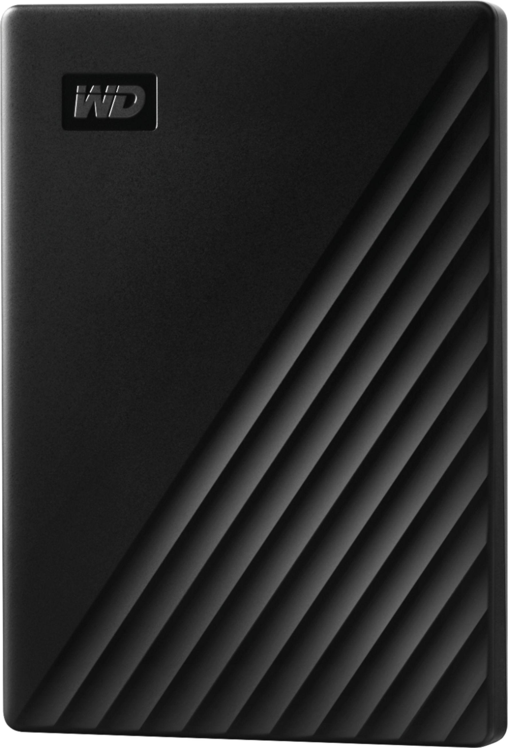 WD - My Passport 1TB External USB 3.0 Portable Hard Drive with Hardware Encryption (Latest Model) - Black