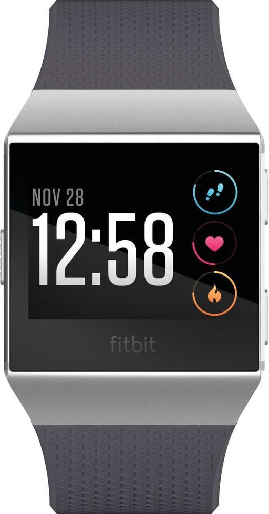fitbit ionic silver gray