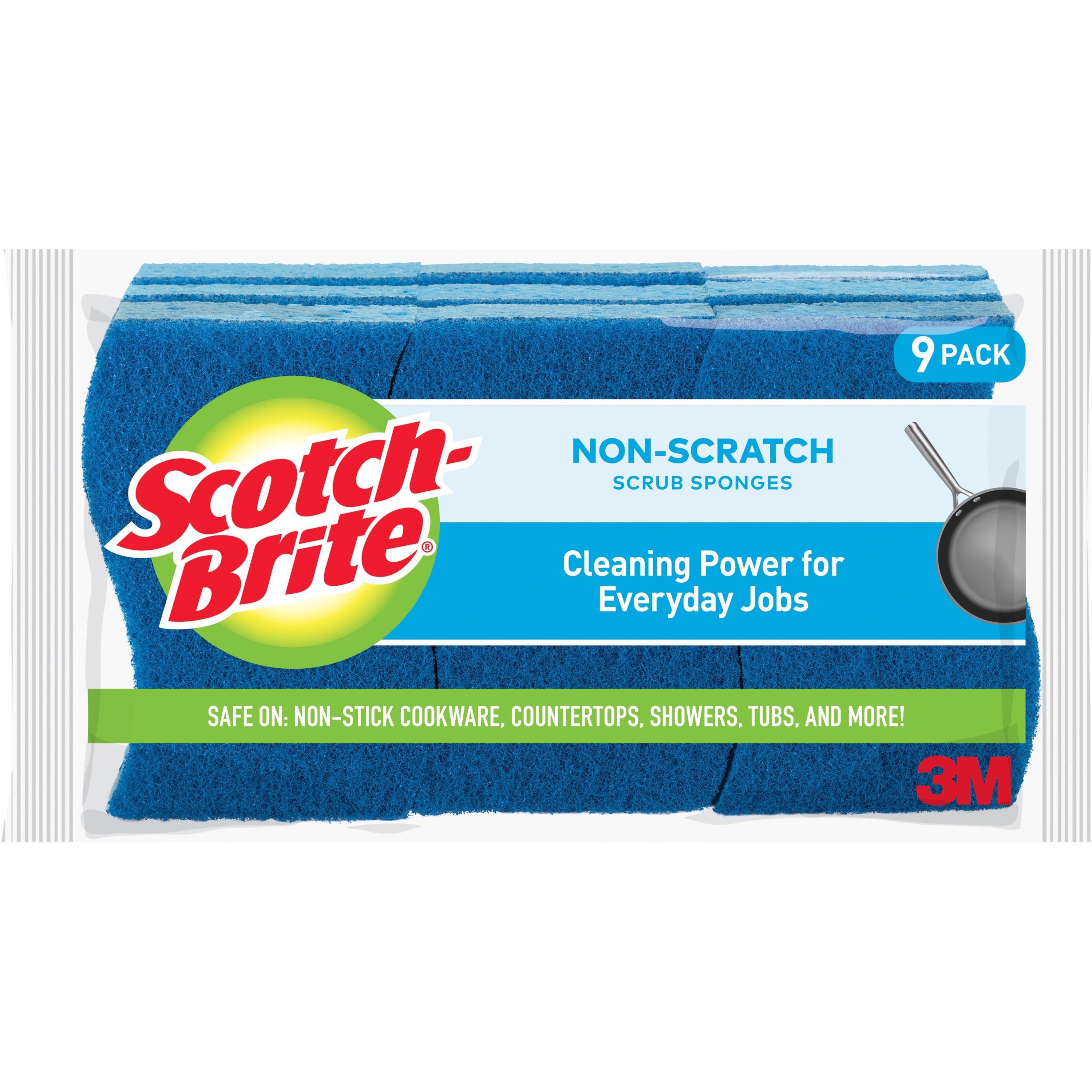 Scotch-Brite Non-Scratch Scrub Sponges (Pack of 9)