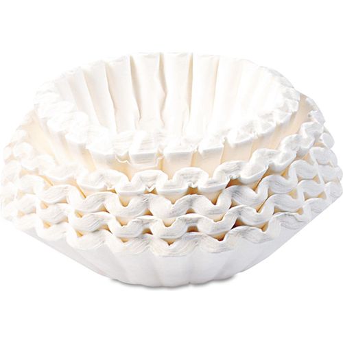 BUNN Bunn Commercial 12 Cup White Paper Coffee Filters, 1000/Carton  (BUN39800R) (JFK73)
