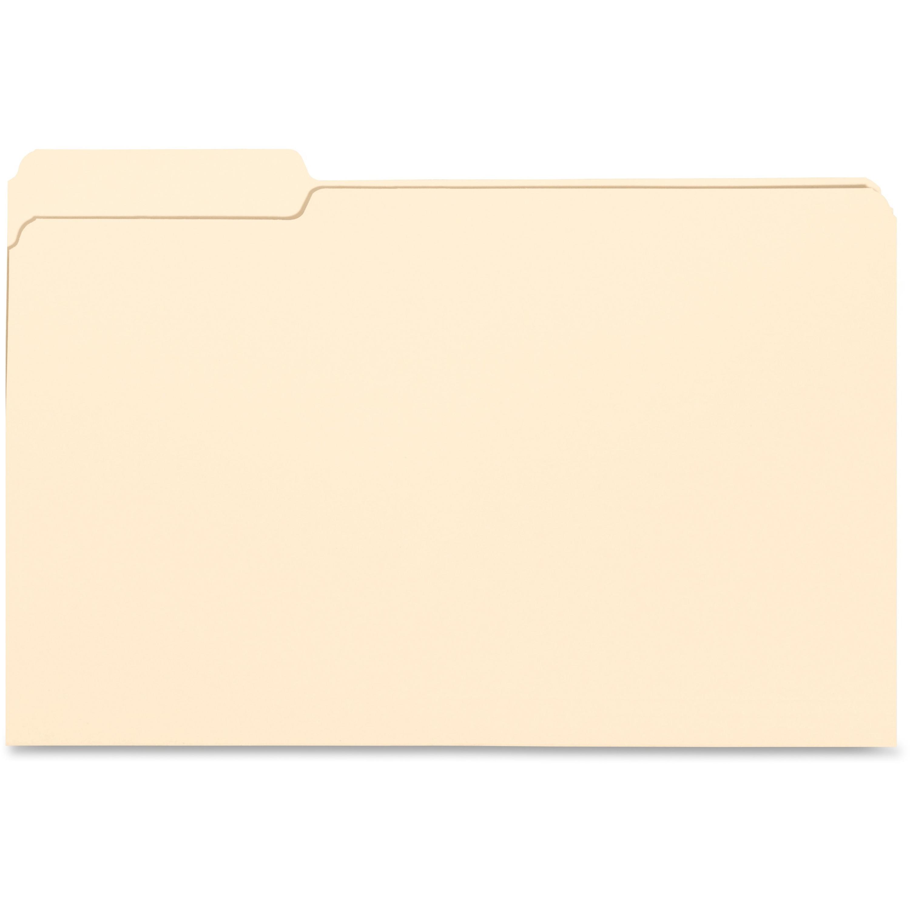 File Folders, 1/3Cut, 3/4" Exp, Lgl, POS 1, 100/BX, MLA