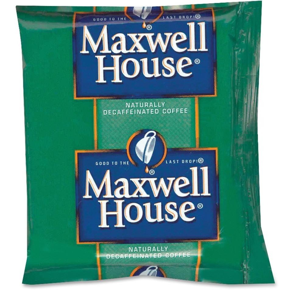 Maxwell House Ground Decaf Coffee, 1.1oz (Pack of 42)